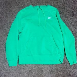Nike large green hoodie
